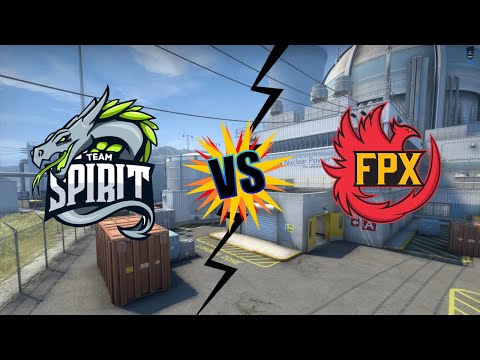 Spirit vs FunPlus Phoenix - Dreamhack 2021 - Map 2 - Nuke