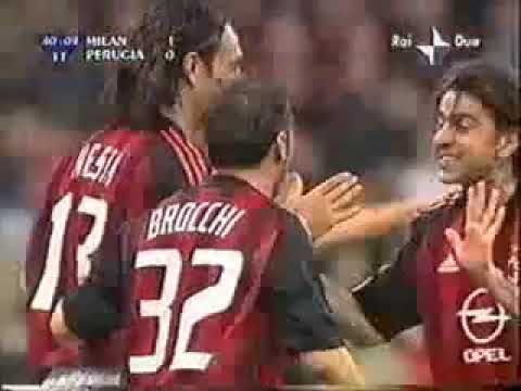 Milan-Perugia 2-1, Coppa Italia 2002-03