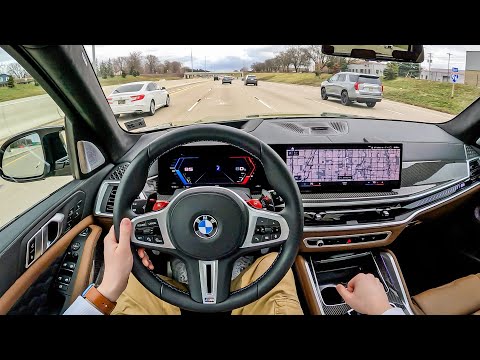 2024 BMW X5M Competition - Twin Turbo V8 Morning Commute