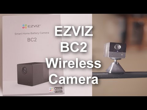 EZIVZ BC2 Smart Home Security Camera Unboxing Setup and Review