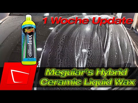 Meguiar's Hybrid Ceramic Liquid Wax long-term test first update 1 week with wash short check