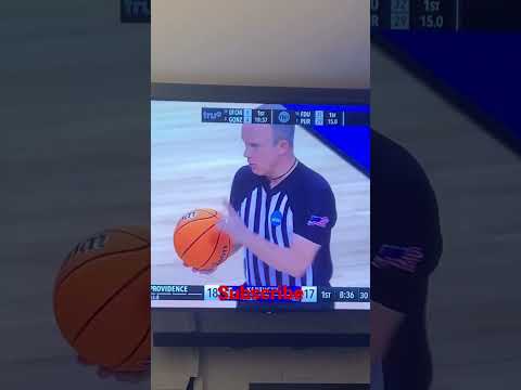 March Madness - Providence vs Kentucky basketball free throw rim sitter