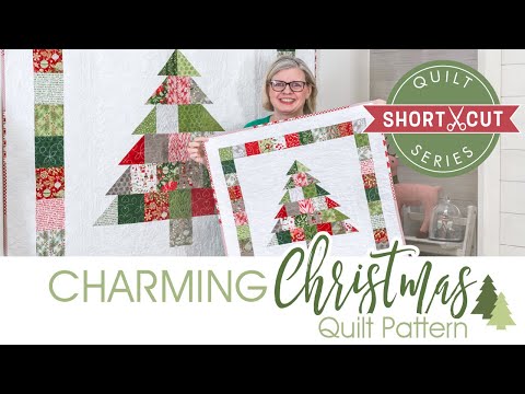 FREE Pattern: Charming Christmas | Shortcut Quilt | Fat Quarter Shop