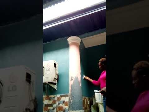 How to apply Sandtex paint