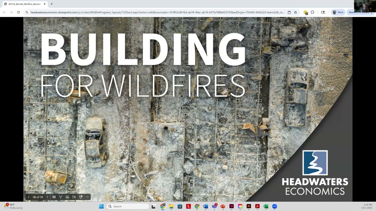Colorado Wildfire Resiliency Code: Education Series | Part 5