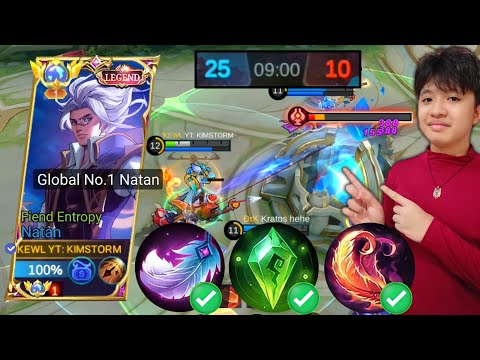 TOP 1 GLOBAL NATAN ROTATION TO END THE GAME WITHIN 9-MINS🔥