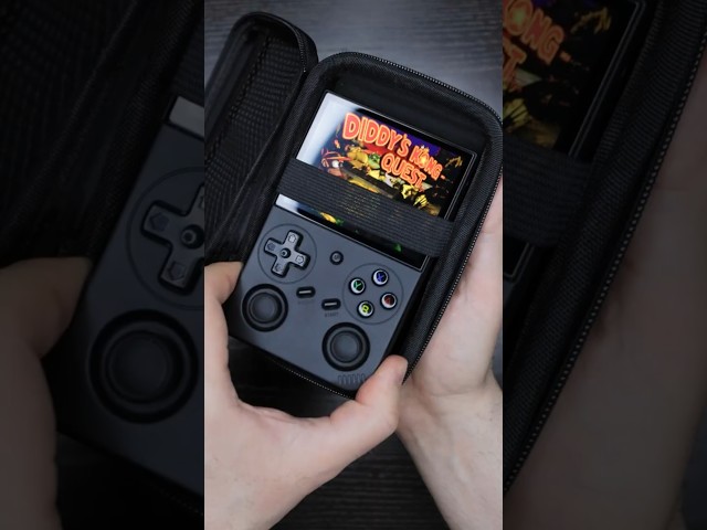 Vídeo relacionado con Estuche rígido de Transporte para Consola de Juegos portátil RG35XX/RG35XX Plus/RGB20S, Soporte de Almacenamiento Bolsa EVA Accesorios para Consola de Juegos Todo en uno