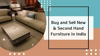 Buy and Sell your secondhand Furniture