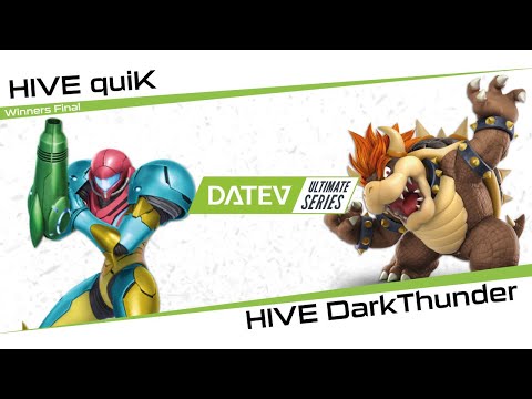 DATEV Ultimate Series #1 - A new Era [Top 8 WF] - HIVE | quiK (Samus) Vs HIVE | DarkThunder (Bowser)