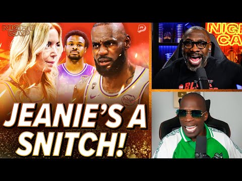 Unc & Ocho LOSE IT on Jeanie Buss for calling LeBron UNGRATEFUL over drafting Bronny! | Nightcap