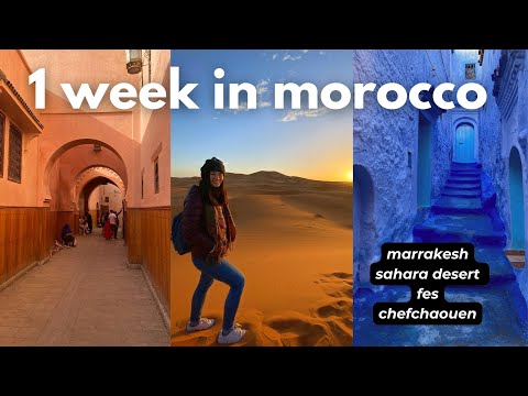 1 WEEK IN MOROCCO TRAVEL ITINERARY | should you go?