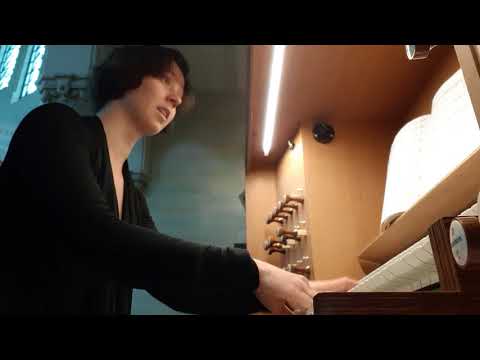 Psalm 442 "Han gick den svåra vägen" (orgel & sång)