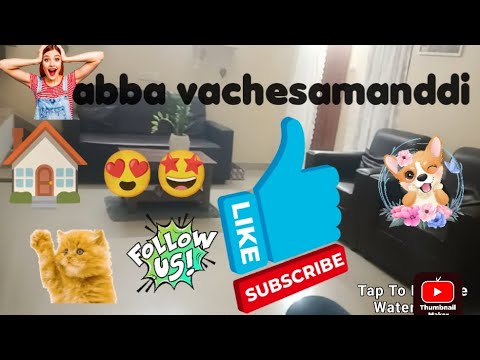 abba vachesamanddi 🏠😍🤩 friend's kottaga try chesanu yela undho coment cheyandi please subscribe 🙏❤️