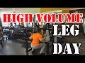 High volume leg day - Matthew Alexander Fitness