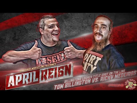 RWA April Reign 2023 - Tom Billington vs Ricky Medeiros