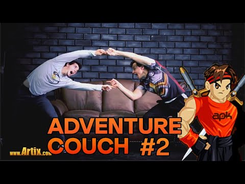 AdventureCouch #2 - Real Life Ninja, Drew Drechsel, Artix ( Deleted)