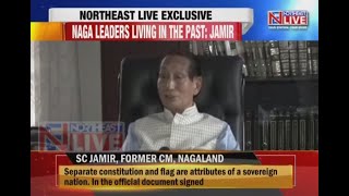 Northeast Live Exclusive: Former Nagaland CM SC Jamir's candid take on Flag and Constitution Row