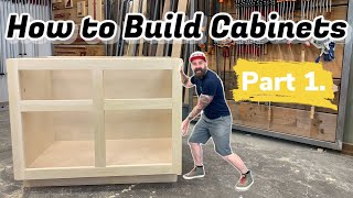 Build Cabinets The Easy Way | How to Build Cabinets