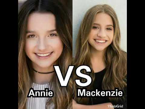Annie Leblanc Vs. Mackenzie Ziegler Who is More pretty part 1 ft.Hayden Summerall and Annie Leblanc