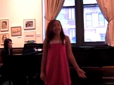 92Y School of Music student Ashley LaLonde sings Popular from the musical Wicked