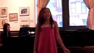 92Y School of Music student Ashley LaLonde sings Popular from the musical Wicked