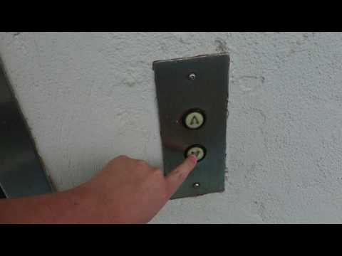 EPIC MOTOR! Rusty but Cool 1980s Dover Traditional Hydraulic Elevator at Ocean Villas, Nags Head, NC