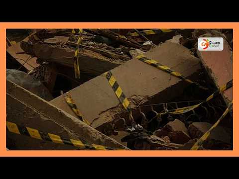 Mwanaume afariki baada ya jumba kuporomoka Ogembo