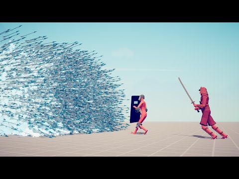 RIOT POLICE & SAMURAI vs EVERY GOD - Totally Accurate Battle Simulator TABS