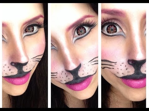 Cat Makeup Tutorials For Halloween Meow As Fluff