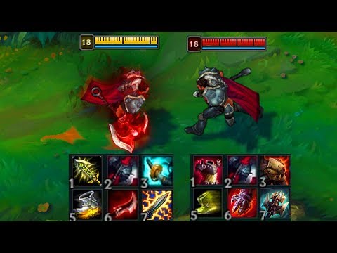 100% CRIT DARIUS vs TANK DARIUS FULL BUILD - 2000 DAMAGE WITH ULT (R)
