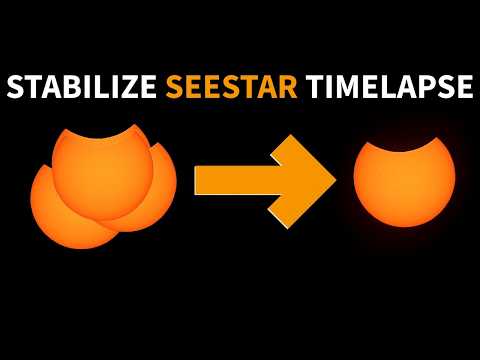 Stabilize Seestar Solar Timelapses with PIPP or Siril