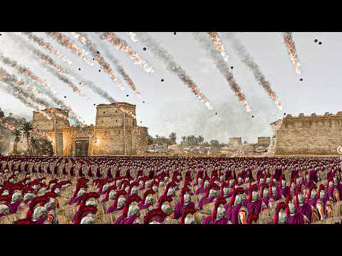 ROME Marches for EPIC Siege in EGYPT - Total War ROME 2