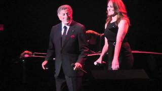 Tony Bennett sings with his daughter Antonia in Montclair