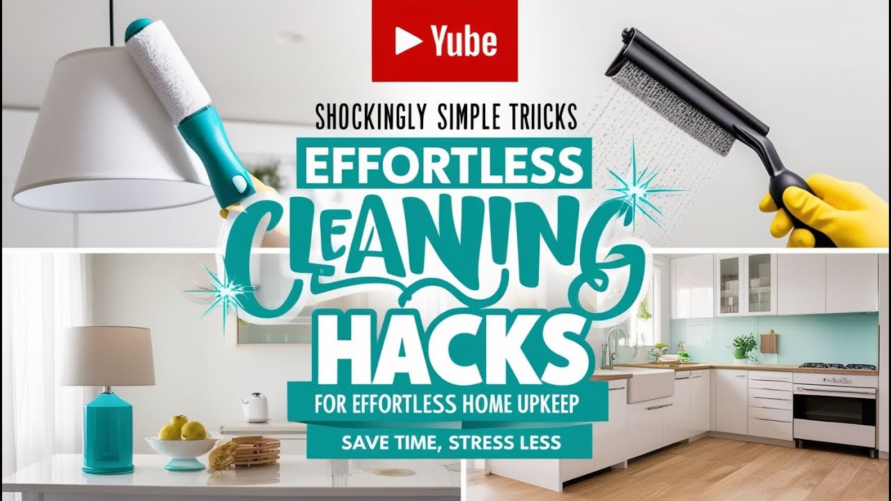 Shockingly Simple Tricks for Effortless Home Upkeep | Easy Cleaning Hacks for a Tidy Home!