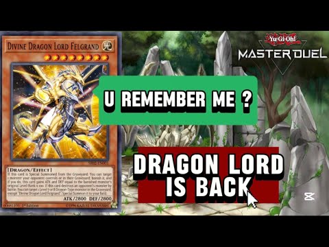 Divine CHAOS Lord Deck , The Forgotten BOSS Felgrand Dragon [Master Duel]