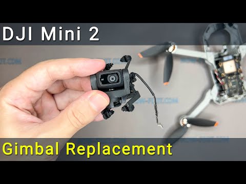 DJI Mini 2 Gimbal-Ersatz. Inklusive Demontage, Reparatur und Wiedermontage.