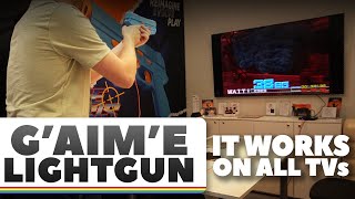 The G'AIM'E Lightgun Actually Works on Modern Displays