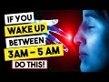 IF YOU WAKE UP BETWEEN 3AM - 5AM Then Pray This Powerful Miracle Prayer For God's Blessings - Prayer For Purpose IF YOU WAKE UP BETWEEN 3AM - 5AM Then Pray This Powerful Miracle Prayer For God's Blessings