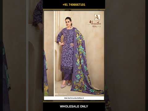 Alok Suit Arunika Edition 2 – product video thumbnail