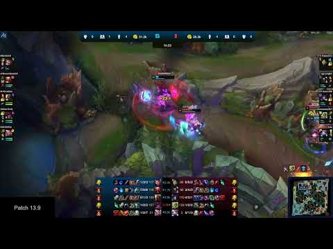 🔹[BDSA] Reeker🔹[THA] Flakk -VS- 🔸[GO] Toucouille🔸Fragola - LoL Ranked Replay