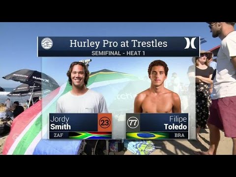 Hurley Pro at Trestles Semifinals Heat 1
