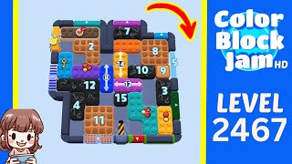 Color Block Jam Level 2467 Solution