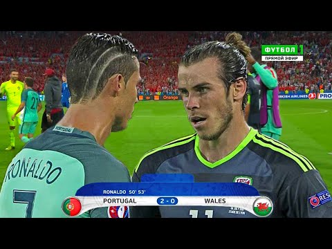 Gareth Bale had nightmares after Cristiano Ronaldo's performance in this match