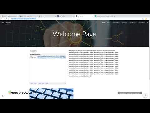 Introduction to Google Sites Lesson 01