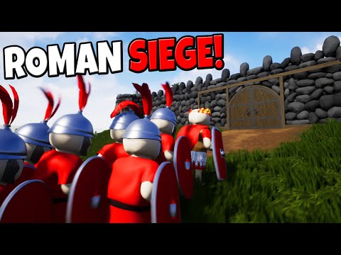 Hardest ROMAN CASTLE SIEGE Ever Fought! - ShieldWall: Battle Simulator