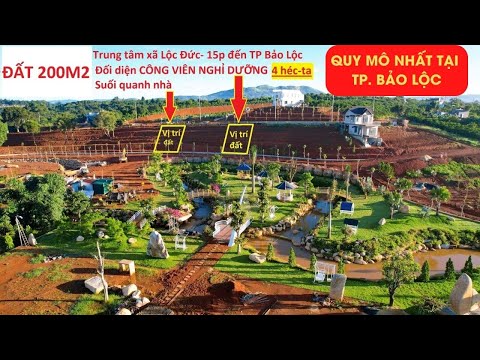 Da Naur Villas & Homestay Đất nền nghỉ dưỡng Bảo Lộc 2ty/nền xây dựng tự do