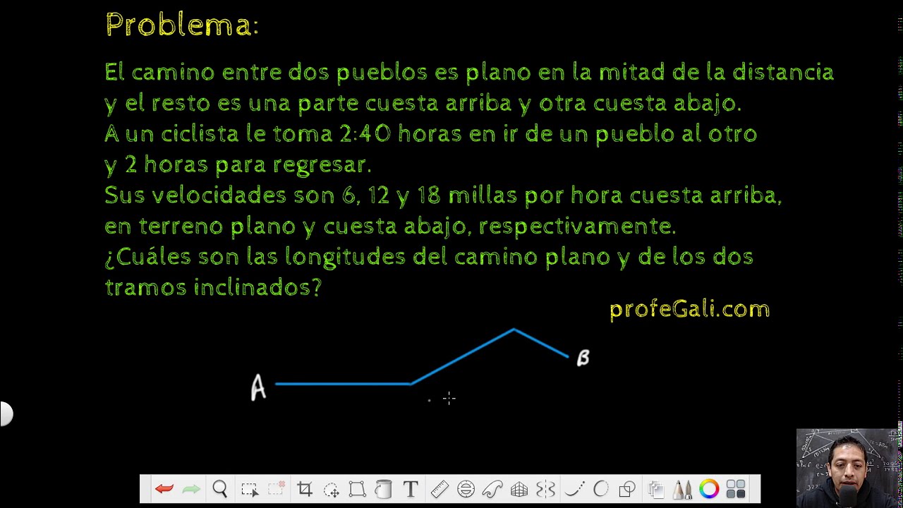 Problema: Camino entre dos pueblos