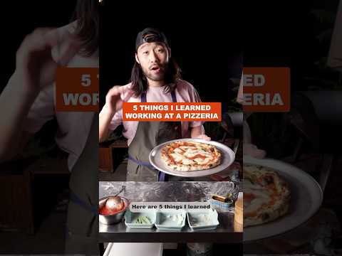 5 things I learned working at a pizzeria
