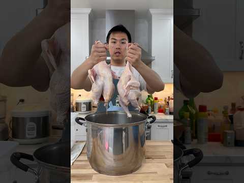How to make chicken pho (Vietnamese chicken noodle soup) pt 1