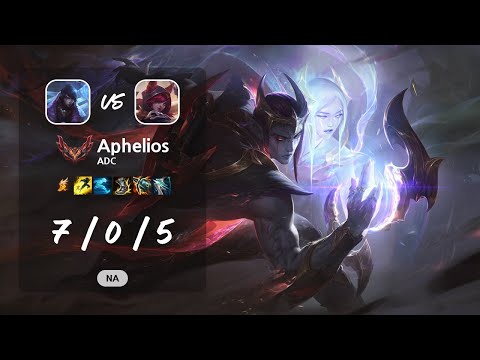 Aphelios ADC vs Xayah - NA GrandMaster Patch 13.12